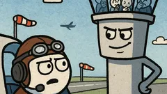 Dowcip: Pilot pyta wieżę, co robi wiatr?