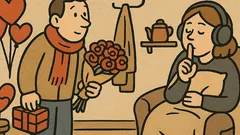 Dowcip: Kocham cię cały rok, więc...