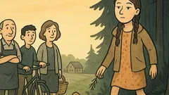 Dowcip: Maja wyłania się z lasu…